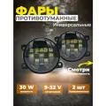 Противотуманные фары светодиодные с регулировкой, 7 линзованные туманки