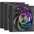 Вентиляторы для корпуса Pccooler F7 X120 ARGB BK 3IN1 3шт (F7X120-BKAC336-GL)