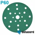 Абразивный круг P60 Betacord Malahit D150 мм 21 отверстие (50 шт.)