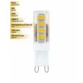 (5 шт.) Светодиодная лампочка Feron G9 230V 5W(480lm) 4000K 4K прозрачная 50x16, LB-432 25770 Нейтральный белый. Цоколь G9