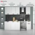 Кухонный гарнитур готовый 1,8 м Ника Нео без столешницы, мебель для кухни, Белый