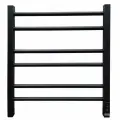 Полотенцесушитель электрический с терморегулятором GROIS Nex GR-111 400 х 600мм черный матовый