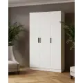 Шкаф комбинированный Ларс (1,2) без зеркала белый