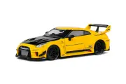Модель коллекционная SOLIDO Nissan gt-r (R35) liberty walk body kit yellow black