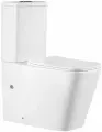 Унитаз-компакт Bond Cube F04-00 безободковый, с сиденьем микролифт, белый глянец