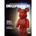 Фигурка Bearbrick 28 см красный Supreme Louis Vuitton