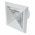Вентилятор вытяжной настенный, Event, установочный диаметр 100 мм, 100К Turbo