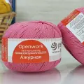 Пряжа Пехорка ажурная 21 брусника (10 мотков)