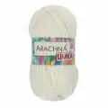 Пряжа ARACHNA UMKA 100% полиэстер 100 г 120 м №02 молочный