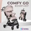 Коляска прогулочная складная Farfello Comfy Go Comfort, бежевый