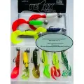Набор оснащенных силиконовых приманок для рыбалки Relax
