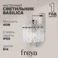 Настенный светильник бра Freya Basilica FR5166WL-01N E14, IP20