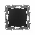 4 шт. Legrand Etika Антрацит Выключатель 1-клавишный, 10AX, 250 В 672601