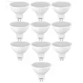 Лампа светодиодная General Lighting Systems GLDEN-MR16-8-230-GU5.3-4500, GU5.3, MR16 520 лм 70 Вт 10 шт. дневной белый 4500 K 8 Вт 170-260 В 50 мм
