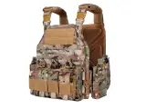 Разгрузка тактическая , жилет разгрузочный под бронеплиты, быстросъемный с подсумками Yakeda, мультикам