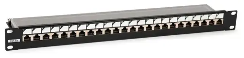 Патч-панель Hyperline PP3-19-24-8P8C-C5E-SH-110D 19 1U RJ45 кат.5e FTP