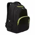 Школьный рюкзак GRIZZLY RU-430-7 черный-салатовый, 32х45х23