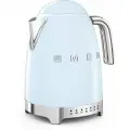 Электрический чайник Smeg KLF04PBEU, 2400Вт, 7 температур, нержавеющая сталь, пастельный голубой