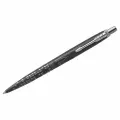 Ручка шариковая PARKER Jotter New York Black CT, корпус черный лак, детали из нержавеющей стали, синяя, 2187554