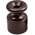 BIRONI Ретро Изолятор для наружного монтажа RF, пластик Коричневый, упаковка 100 шт, арт. R1-551-22-100