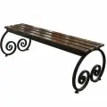 Садовая скамейка Волна 30 150х50х45 см