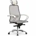 Кресло руководителя Метта Samurai S-2.04 MPES Молочный