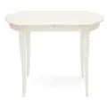 Стол кухонный TetChair Modena MD-T4EX, ДхШ: 100 х 75 см, толщина столешницы: 2.5 см, ivory white