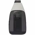 Рюкзак слинг PIQUADRO, серый
