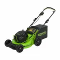 Газонокосилка аккумуляторная Greenworks GC82HPLM51, 82V, 51 см, бесщеточная, с 1хАКБ 5 Ач и ЗУ, 2518907UB