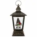 Изделие декоративное Фонарь (подсвет, вьюга, 3хАА), 12х12х27 см KSM-793918