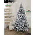 Заснеженная ель Каминная 240 см.