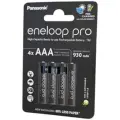 Аккумуляторы Panasonic Eneloop PRO AAA 900 мАч, 4 шт.