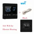 Термостат для умного дома MINCO HEAT , Wi-Fi, 120 / 230 В, Black-16A- With WiFi