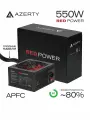 Блок питания компьютера Azerty RPA-550BA2 (550 Вт APFC )