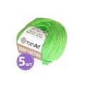 Пряжа YarnArt Baby cotton (438), весенний зеленый, 5 шт. по 50 г