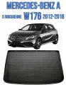 Коврик в багажник Mercedes-Benz A W176 хэтчбек 2012-2018 / Багажник Мерседес А176 A176