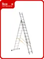 Трехсекционная лестница 11 ступеней Inforce 3x11 ЛП-03-11, 150 кг, пластиковый