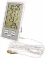 Термометр гигрометр электронный GARDEN SHOW LCD дисплей 83х43х12 мм