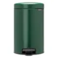 Бак для мусора Brabantia Newicon 12л, с педалью, зелёная сосна 304040