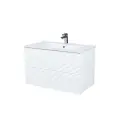 Тумба с раковиной подвесная 80 см IDDIS Bild BIL80W0i95K, белый