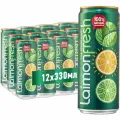 Напиток газированный Laimon Fresh Лайм Лимон Мята ж/б 0,33 л (12 штук в упаковке)