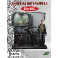 3D картина, сборный макет с принтом Игры Silent Hill 2 (Сайлент Хилл 2, пиромидоголовый, хоррор PS, Xbox, PC, Switch) - 124123