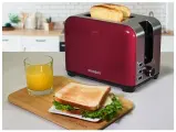 Тостер Oursson TS2120/DC, 930Вт, функция подогрева и размораживания, 2 тоста (Темная вишня)