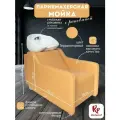 Парикмахерская мойка RedPouf Gremmi терракотовая с белой раковиной