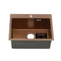 Мойка 5343 MELANA ProfLine 3,0/220 бронза врезная прямоугольная D5343HC