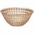 Набор стеклянных салатников из 5-ти штук Diamant amber 1600 мл / 300 мл