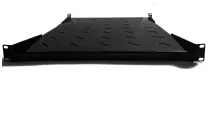 Полка 19 дюймов стационарная универсальная для шкафов глубиной 1000мм черная: 19box-P-100/B