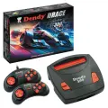 Игровая приставка Dendy Race 300 встроенных игр (8-бит) / Ретро консоль Денди с двумя джойстиками/ Для телевизора
