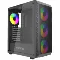 Компьютерный корпус Powercase Mistral S4B (CMSB-L4) черный - Midi Tower, ATX, Mini-ITX, Micro-ATX, USB 2.0 Type-A