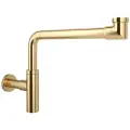Сифон для раковины Wellsee Drainage System 182126000, латунь, цвет золото